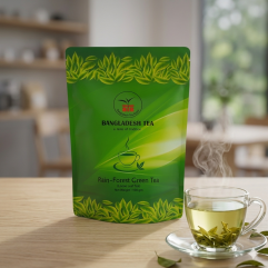 Rain Forest Green Tea Stand up pouch